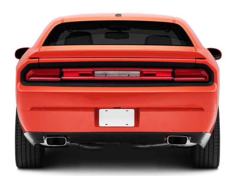 Raxiom 08-14 Dodge Challenger LED Tail Lights- Chrome Housing - Red/Clear Lens - CH3005