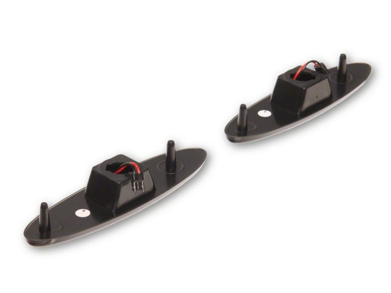 Raxiom 97-04 Chevrolet Corvette C5 Axial Series LED Rear Side Markers- Smoked - CV4596