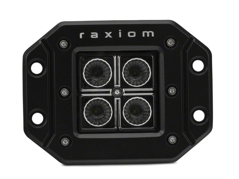 Raxiom 3-In Flush Mount 4-LED Off Road Light Flood Beam Universal (Some Adaptation May Be Required) - J106727