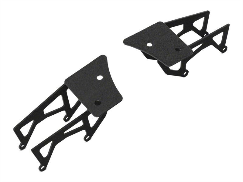Raxiom 07-18 Jeep Wrangler JK Windshield Mounted Dual Light Brackets - J106739