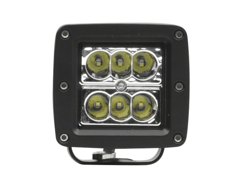 Raxiom Axial Series 3-In 6-LED Cube Light Spot Beam Universal (Some Adaptation May Be Required) - J109468