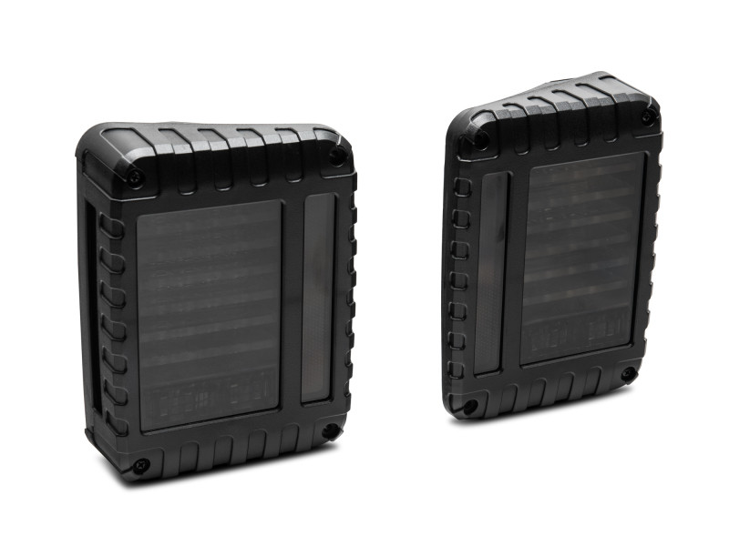 Raxiom 07-18 Jeep Wrangler JK LED Tail Lights- Black Housing (Smoked Lens) - J115435