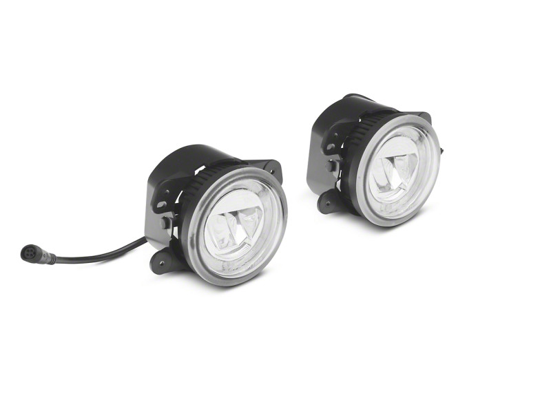 Raxiom 10-23 Jeep Wrangler JK & JL Axial Series LED DRL Fog Lights - J119947-B