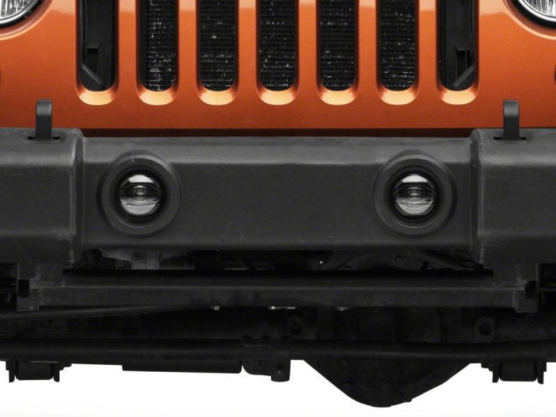 Raxiom 10-23 Jeep Wrangler JK & JL Axial Series LED DRL Fog Lights - J127019
