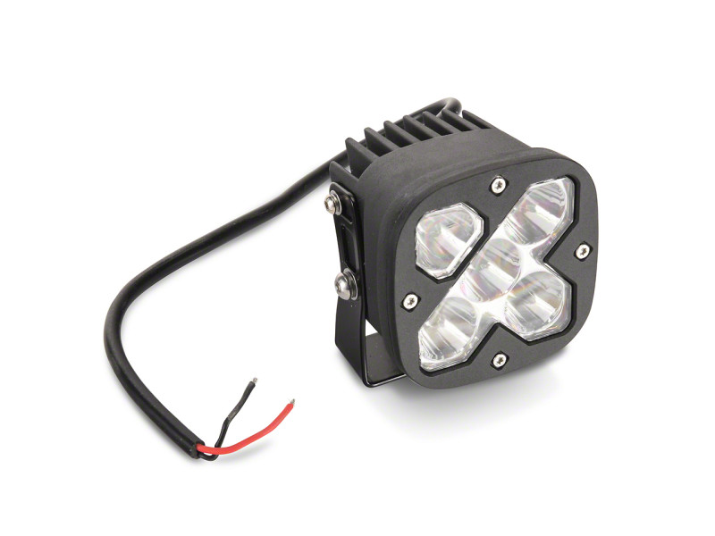 Raxiom 3-In Square High-Powered LED Light Universal (Some Adaptation May Be Required) - J130033