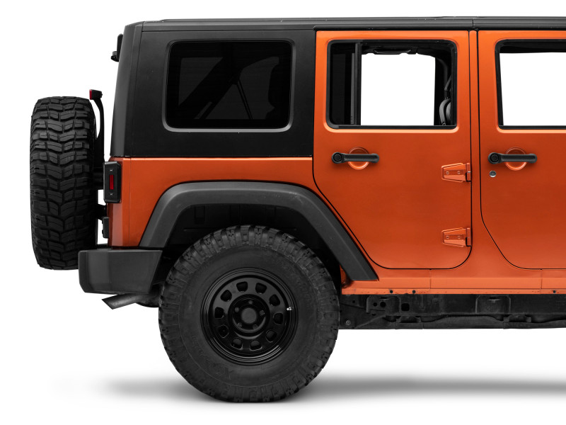 Raxiom 07-18 Jeep Wrangler JK Axial Series Vision LED Tail Lights- Black Housing (Smoked Lens) - J130808