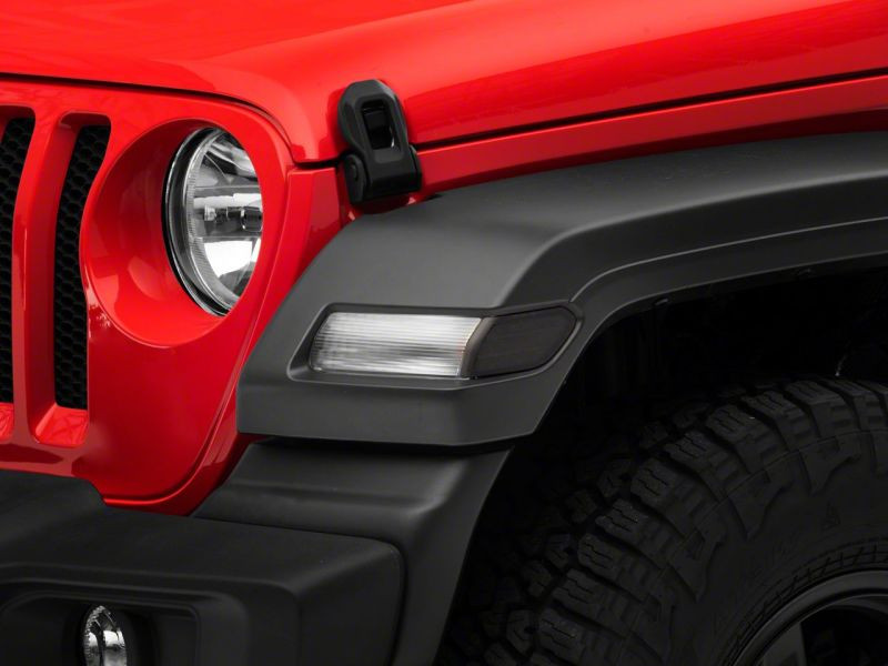 Raxiom 18-23 Jeep Wrangler JL Axial Series LED Fender Flare Marker Lights- Smoked - J134143-JL