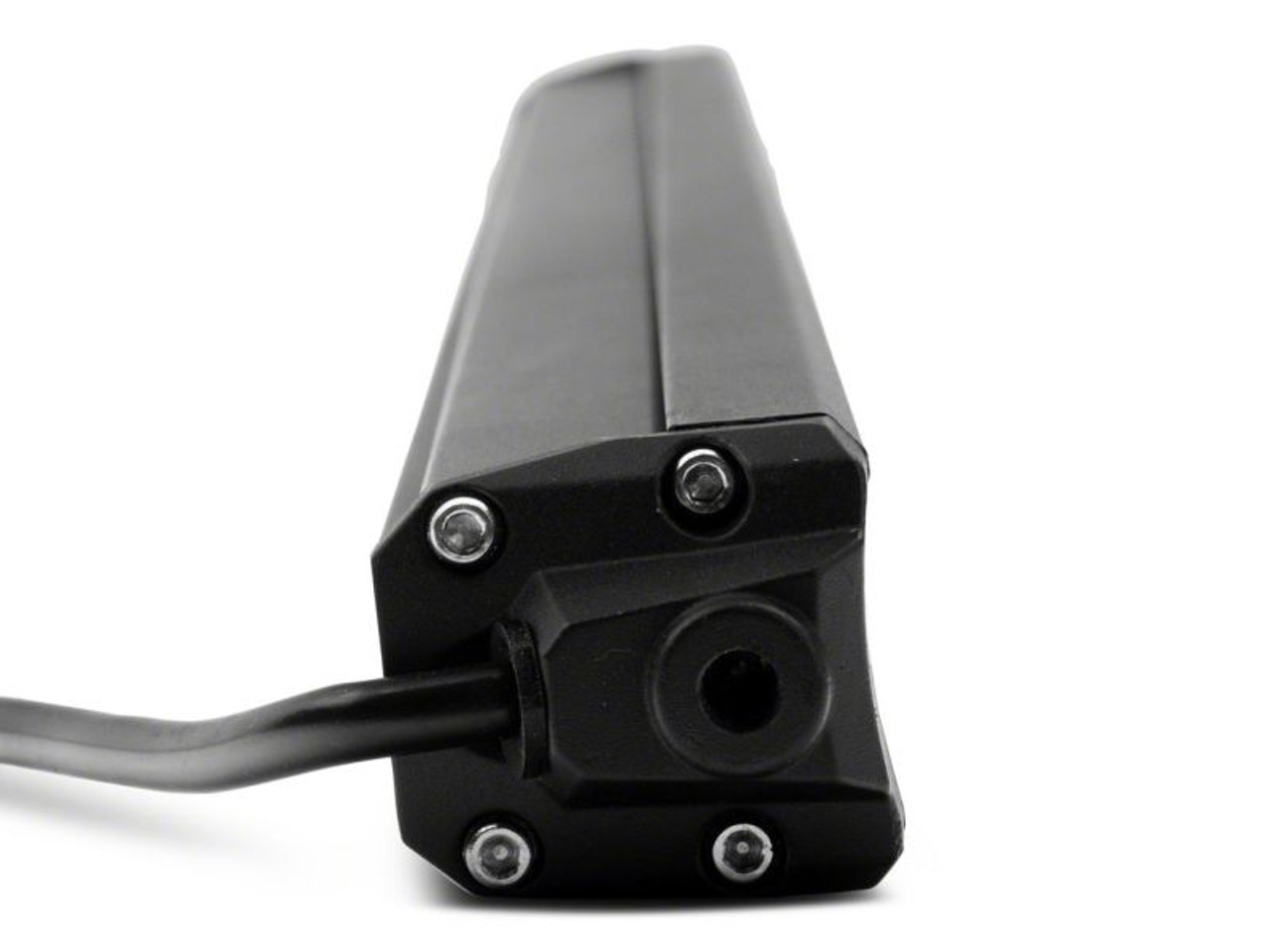 Raxiom 18-23 Jeep Wrangler JL Axial Series 30-In Single Row LED Light Bar w/ Hood Mounting Brackets - J139109