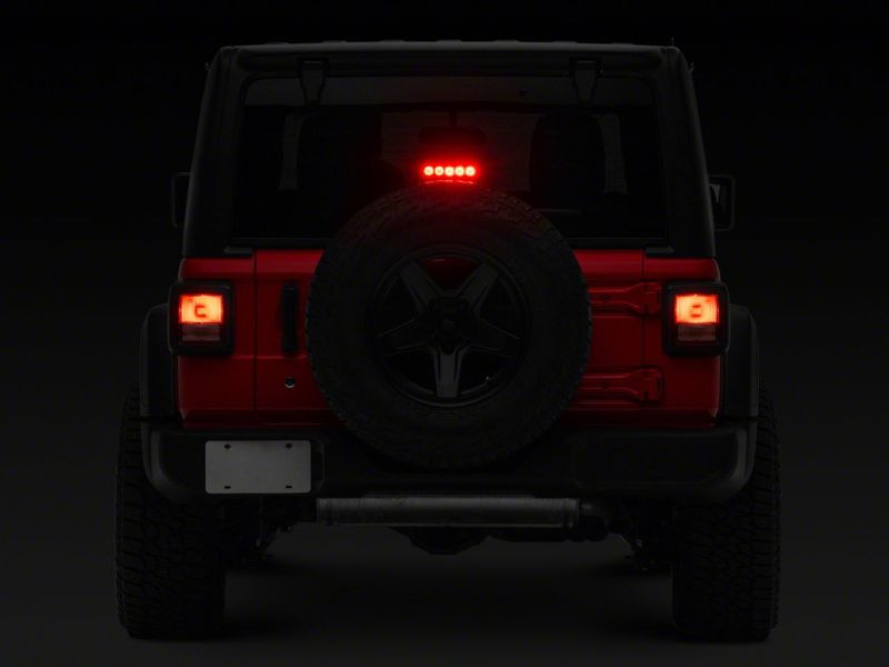 Raxiom 18-23 Jeep Wrangler JL Axial Series LED Third Brake Light- Red - J142672-JL