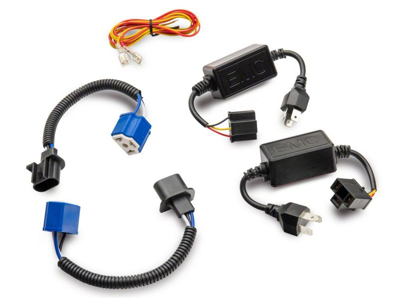 Raxiom 97-18 Jeep Wrangler TJ & JK Axial 7-In LED Headlights w/ DRL - Blk Housing (Clear Lens) - J143372