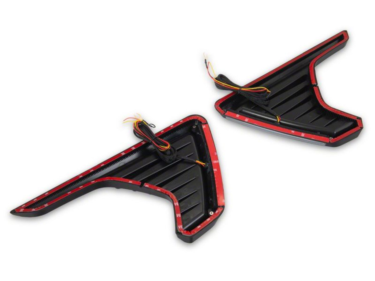 Raxiom 18-23 Jeep Wrangler JL LED Fender Vent Lighting w/ DRL and Turn Signal - J177414