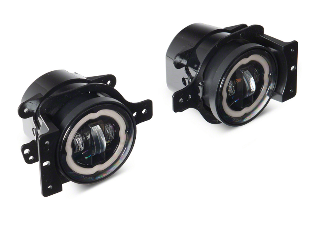 Raxiom 18-23 Jeep Wrangler JL Axial Series Angel Eye LED Fog Lights - J177415