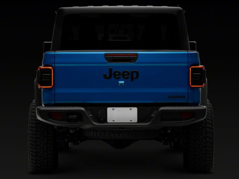 Raxiom 20-23 Jeep Gladiator JT w/ Factory Halogen LED Tail Lights- Blk Housing (Smoked Lens) - JG10490