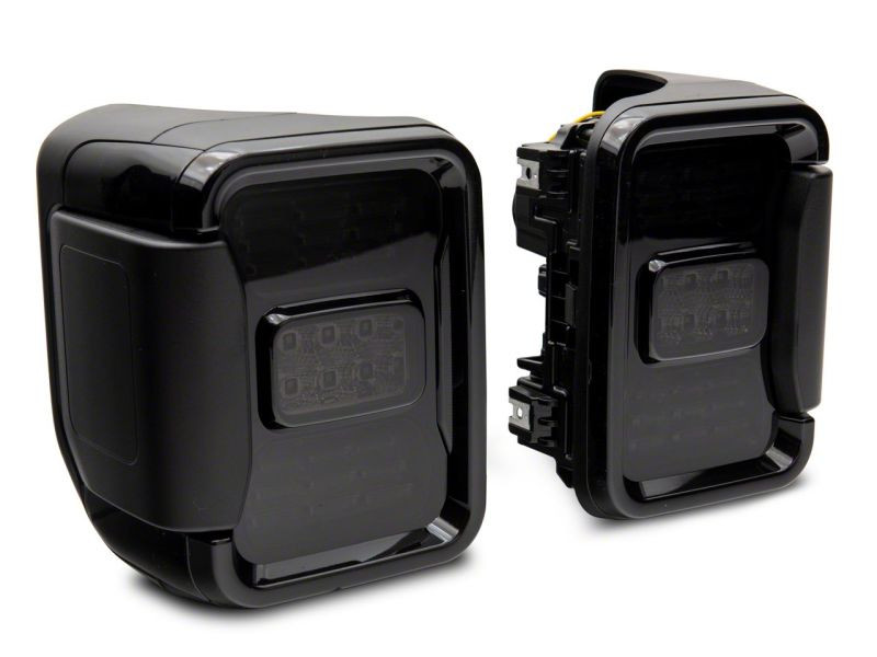 Raxiom 20-23 Jeep Gladiator JT w/ Factory Halogen LED Tail Lights- Blk Housing (Smoked Lens) - JG10490