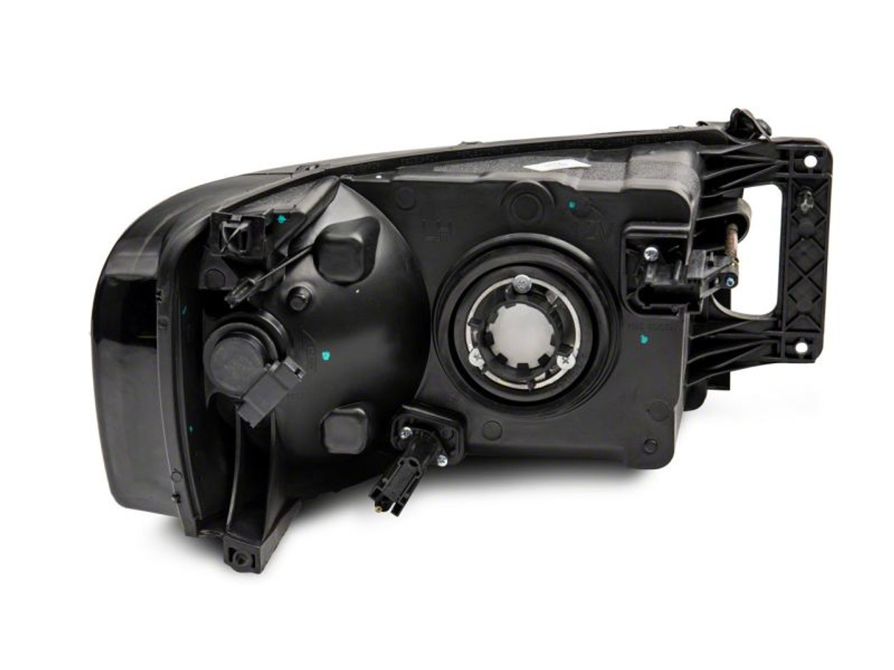 Raxiom 02-05 Dodge RAM 1500 Axial Series OEM Style Rep Headlights- Chrome Housing- Smoked Lens - R118009