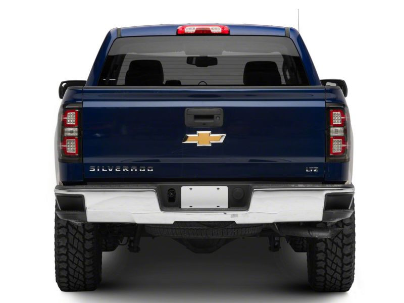 Raxiom 14-18 Chevrolet Silverado 1500 LED Taillights w/ SEQL Turn Signals- Blk Housing (Clear Lens) - S114457