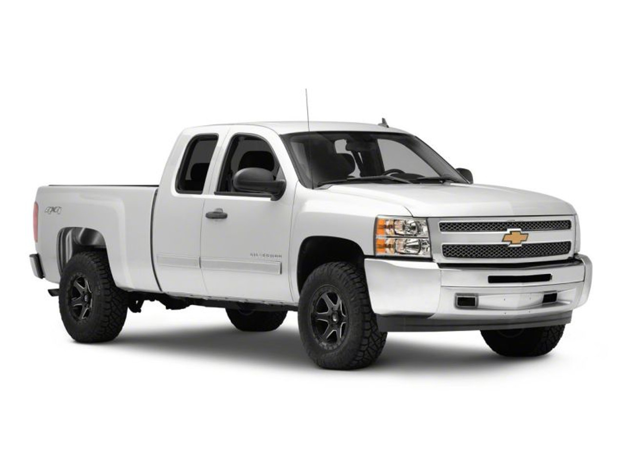 Raxiom 07-14 Chevrolet Silverado 1500 Axial OEM Rep Headlights- Chrome Housing (Clear Lens) - S122323