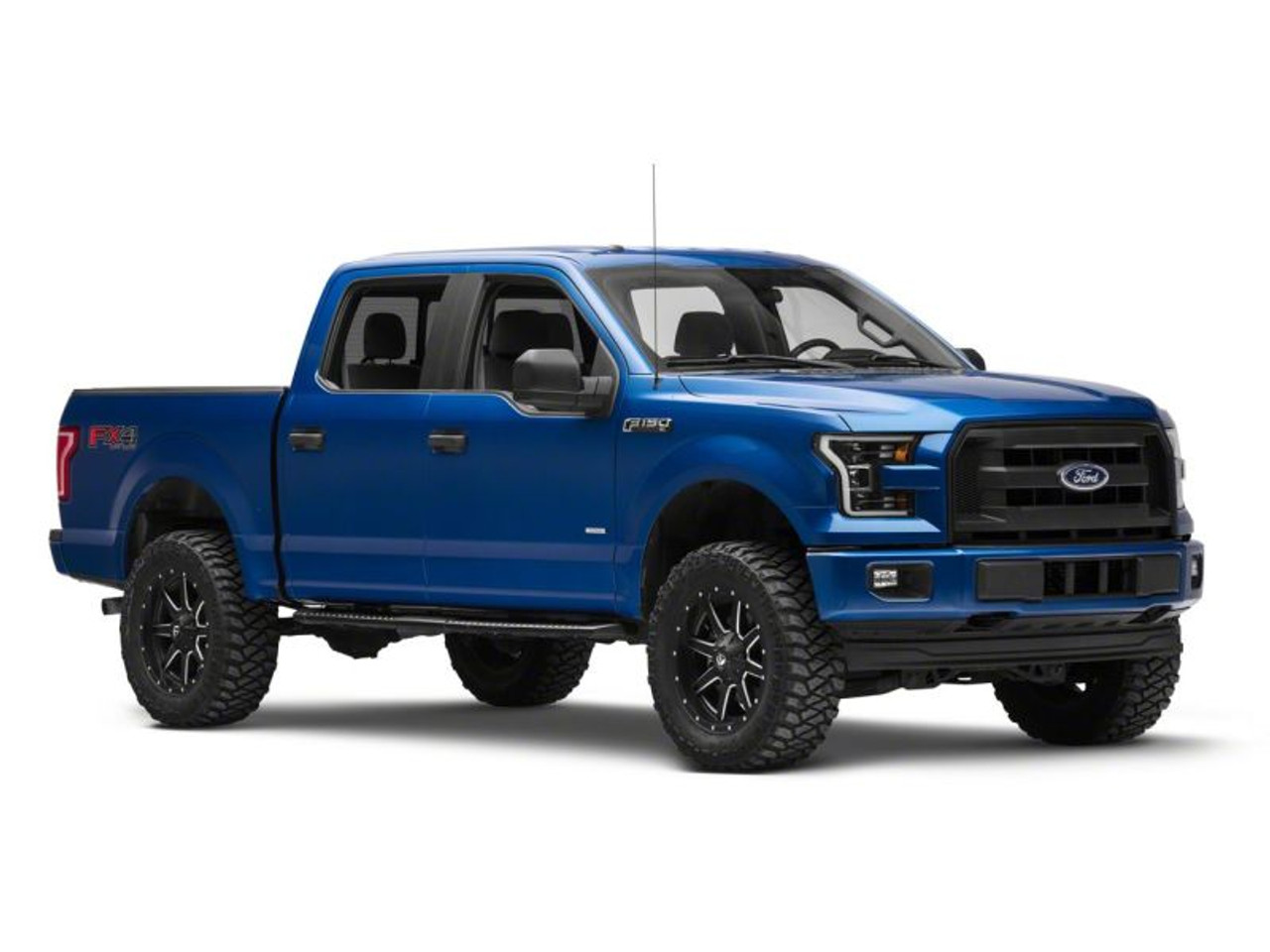 Raxiom 15-17 Ford F-150 G3 Projector Headlights w/ LED Accent- Blk Housing (Clear Lens) - T542837