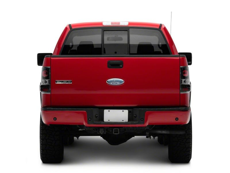 Raxiom 04-08 Ford F-150 Styleside Euro Style Tail Lights- BlkHousing - Red/Clear Lens - T542841