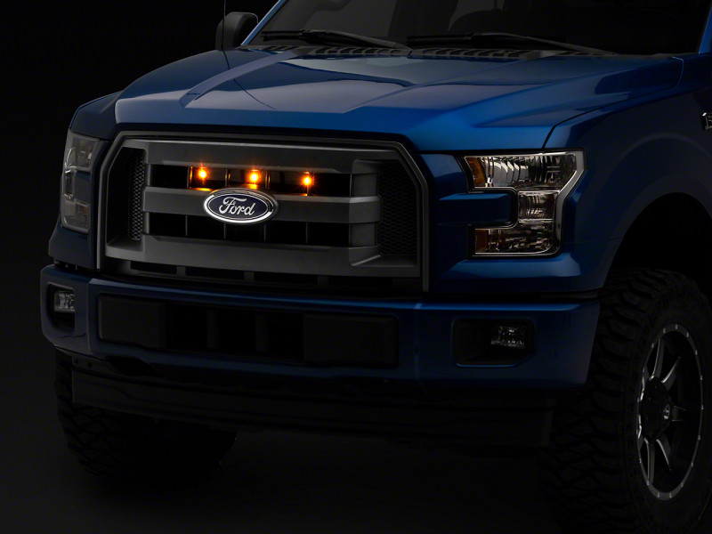 Raxiom 15-17 Ford F-150 Excluding Raptor Axial Series Raptor Style Grille Light Kit - T543357