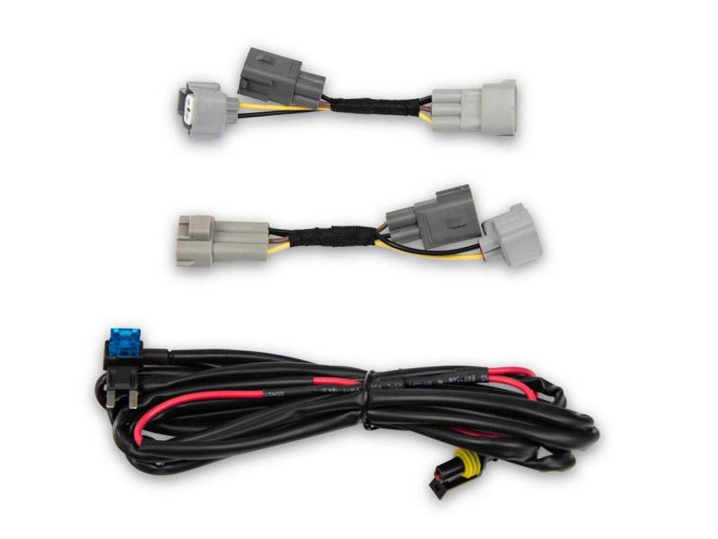 Raxiom 16-23 Toyota Tacoma w/ Factory Halogen DRL LED Headlights- Blk Housing (Clear Lens) - TT8291