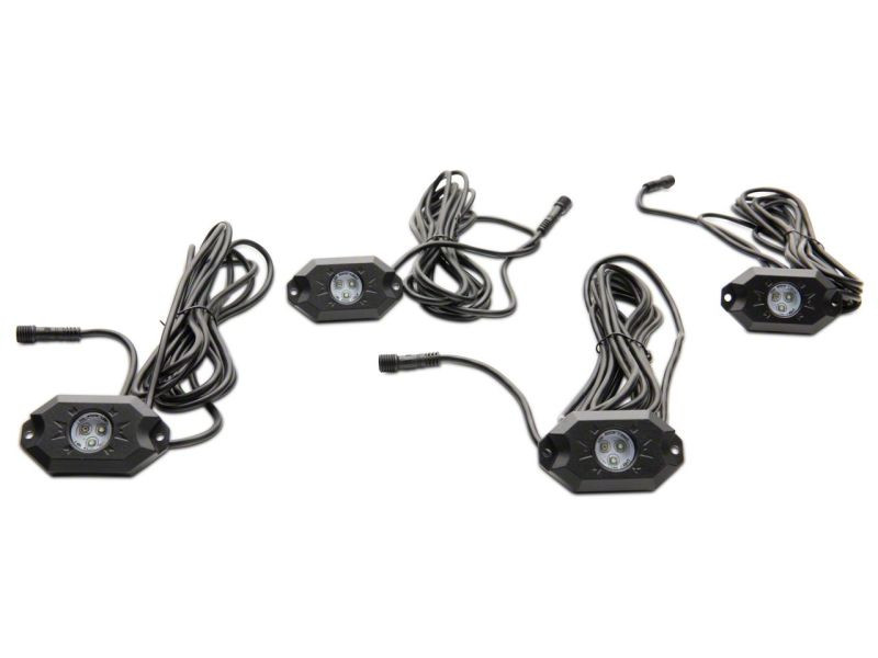 Raxiom Axial MultiColor Underbody Rock Light Kit w/ BTH Remote Universal (Some Adaptation Required) - U5456