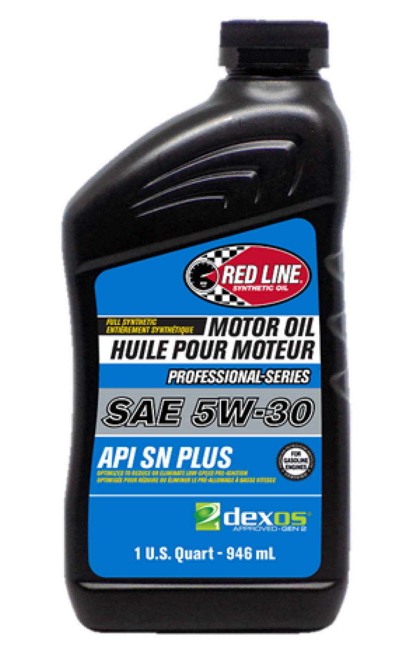 Red Line Pro-Series 5W30 DEX1G2 SN+ Motor Oil - Quart - 12204