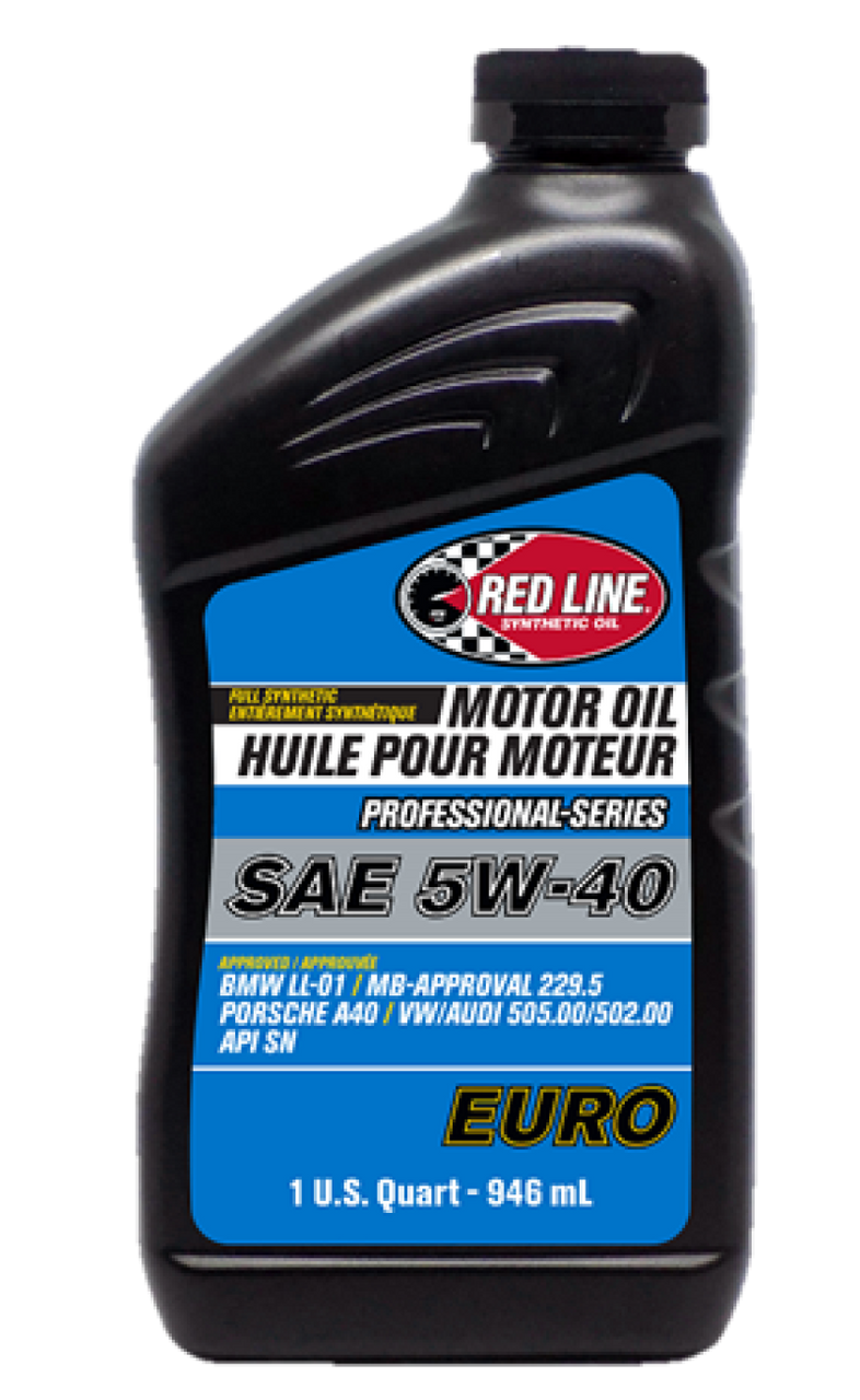 Red Line Pro-Series Euro 5W40 Motor Oil - Quart - 12904