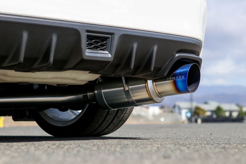Remark 15-21 Subaru WRX STI R1 Spec Cat-Back Exhaust Single Exit - Full Titanium (Resonated) - RK-C1076S-01TFC