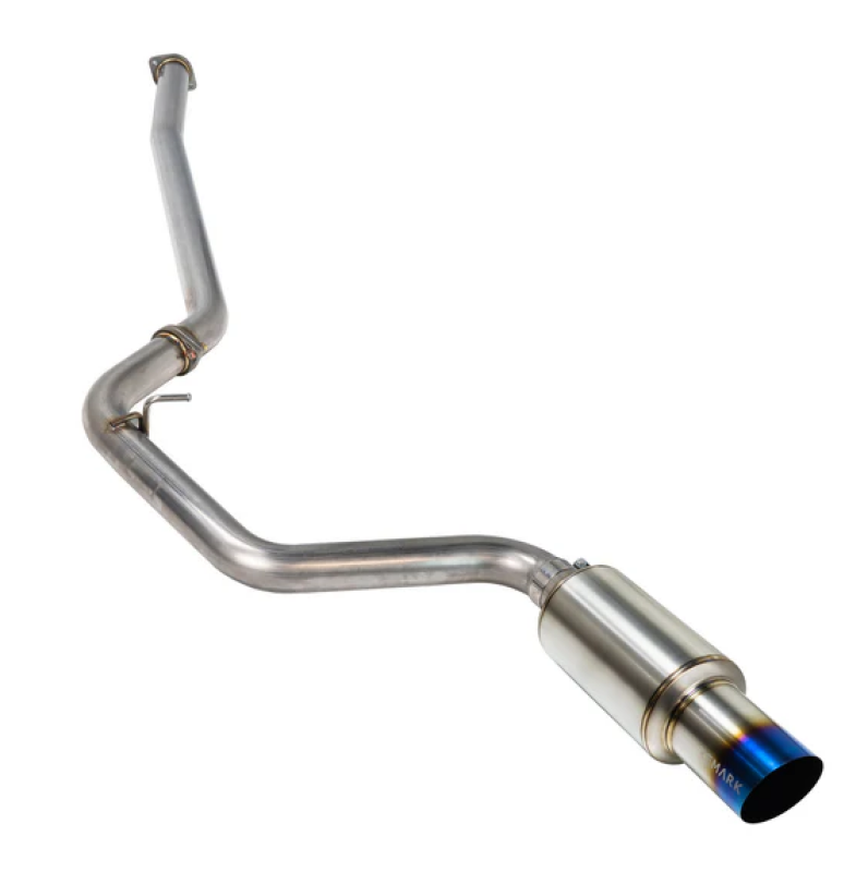 Remark 08-14 Subaru WRX / STI Hatch Cat-Back Exhaust R1 Spec Single Exit Titanium - RK-C1076S-02T