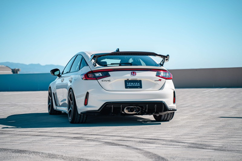 Remark 2023+ Honda Civic Type-R (FL5) Sports Touring Catback Titanium Exhaust/SUS304 Front Pipe - RK-C2076H-09TS