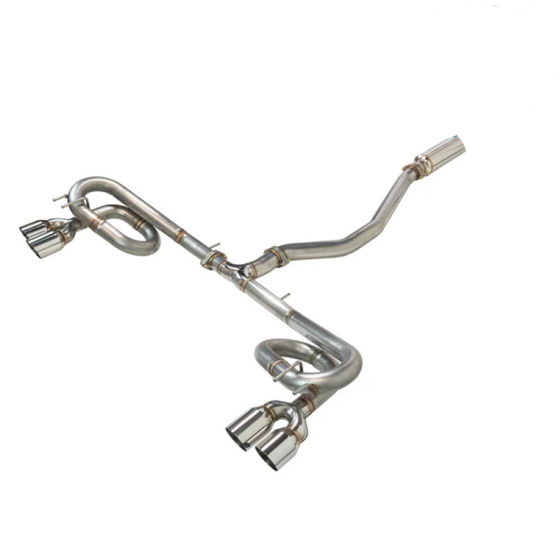 Remark 2022+ Honda Civic Hatchback Sport Touring FL1 (Link Loop) Catback Exhaust Stainless Steel Tip - RK-C4063H-07