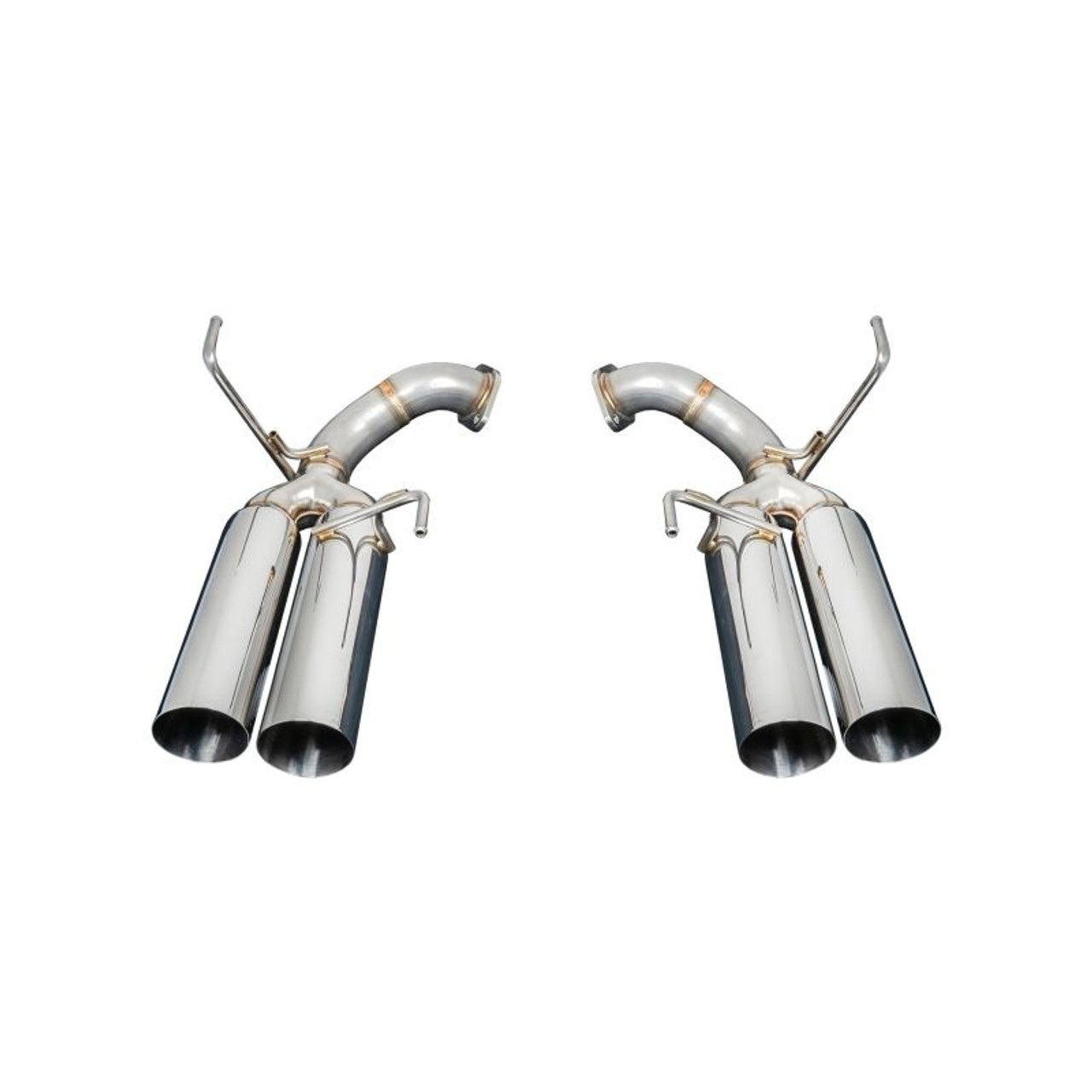 Remark 2015+ Subaru WRX/STI VA Boso Edition Axle Back Exhaust w/ Stainless Steel Single Wall Tip - RO-TSVA-SL