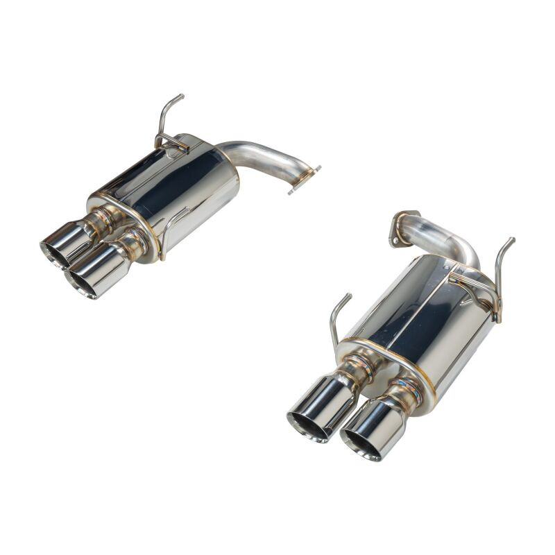 Remark 2022+ Subaru WRX VB Axle Back Exhaust w/Burnt Stainless Steel Dual Wall Tip - RO-TTVB-DM