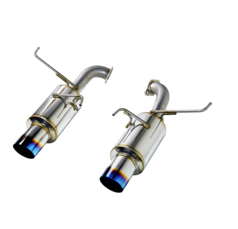 REMARK 2022+ Subaru WRX VB Axleback Exhaust - Dual R1 Spec Burnt Stainless - RO-TTVB-R1D