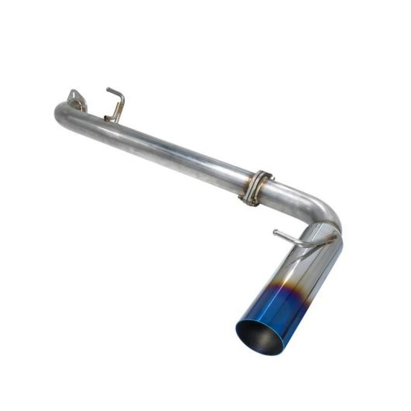 Remark 13+ Subaru BRZ/Toyota 86 Single-Exit Axle Back Exhaust w/ Burnt Stainless Single Wall Tip - RO-TTZN-SL