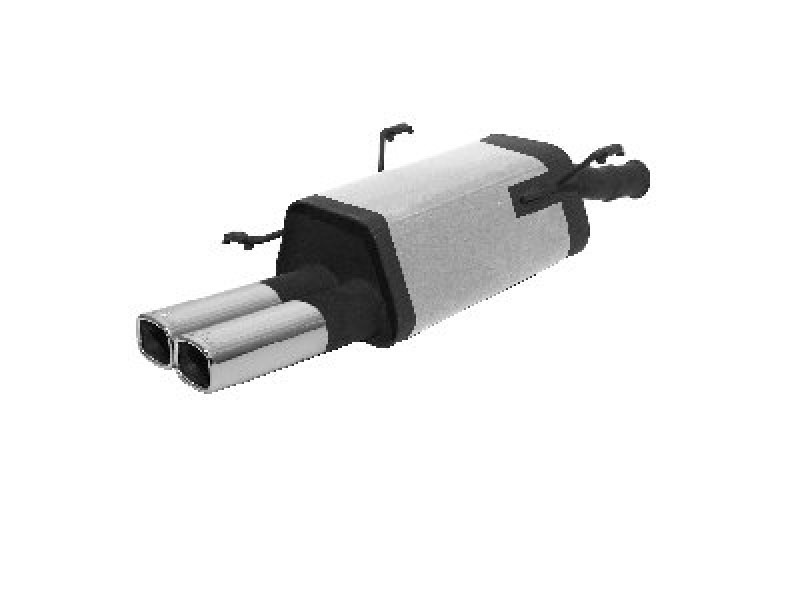 Remus 1997 Peugeot 306 Sedan 1.9L Diesel Axle Back Exhaust - 665598 0508