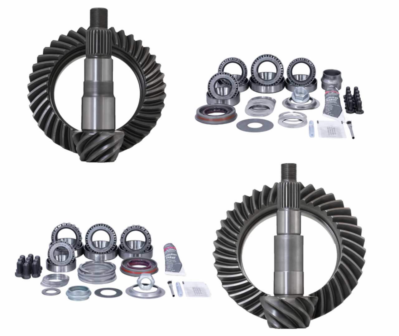 Revolution Gear & Axle 07-18 Jeep Wrangler JK Non-Rubicon Timken Bearing 5.13 Ratio Gear Package - REV-JK-NON-513