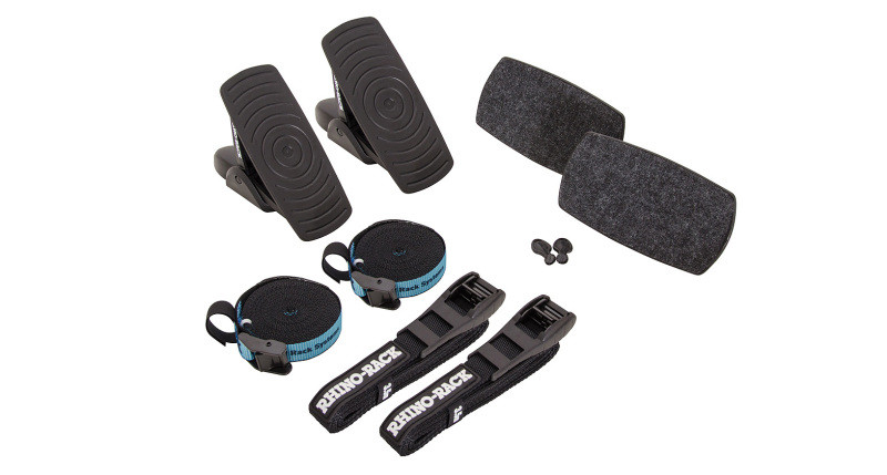 Rhino-Rack Nautic C-Channel Locking Slide Kayak Carrier - Rear Loading - 581