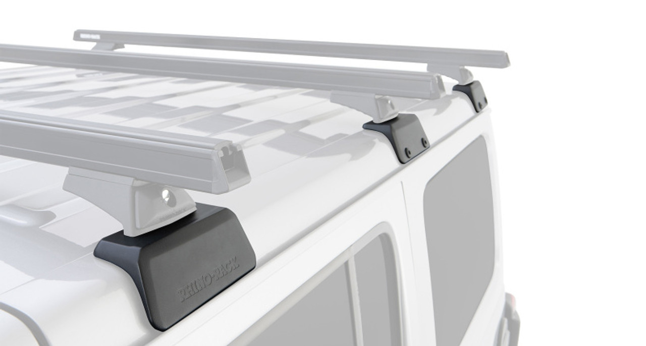 Rhino-Rack 18-20 Jeep Wrangler JL 4 Door 3 Base Backbone Mounting System - RJLB1