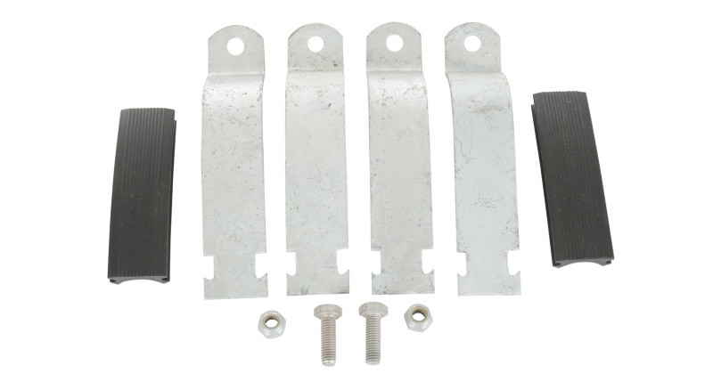 Rhino-Rack Heavy Duty Pipe Clamps - 4in - 4 Half Clamps - RPC4