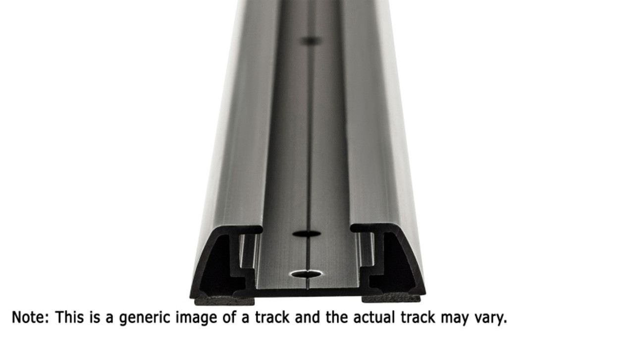 Rhino-Rack RTV Tracks w/Hardware & End Caps - 58.3in - Pair - RTV148