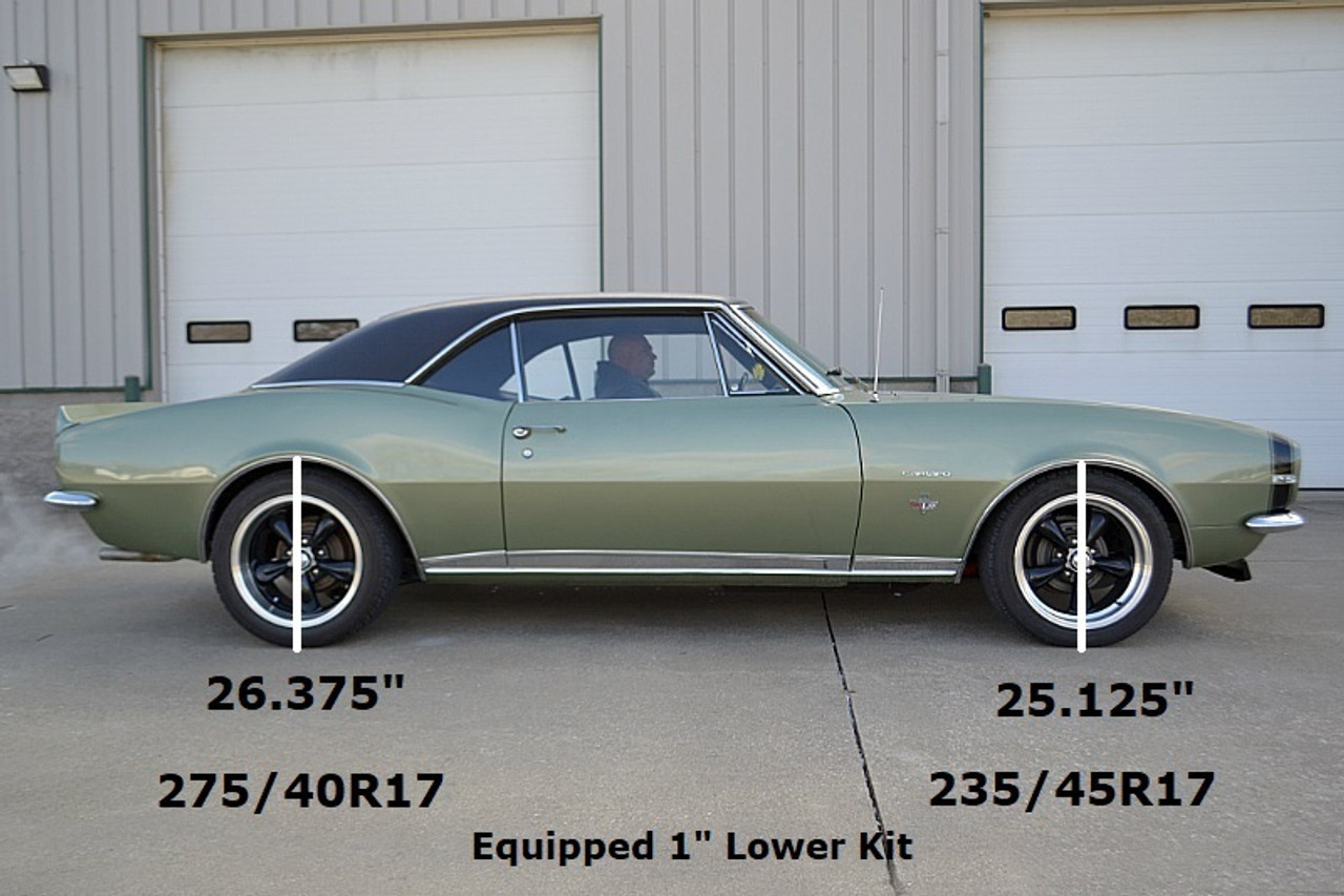 Ridetech 67-69 Camaro Big Block Small Block StreetGRIP Lowering Coil Springs Dual Rate Pair - 11162351