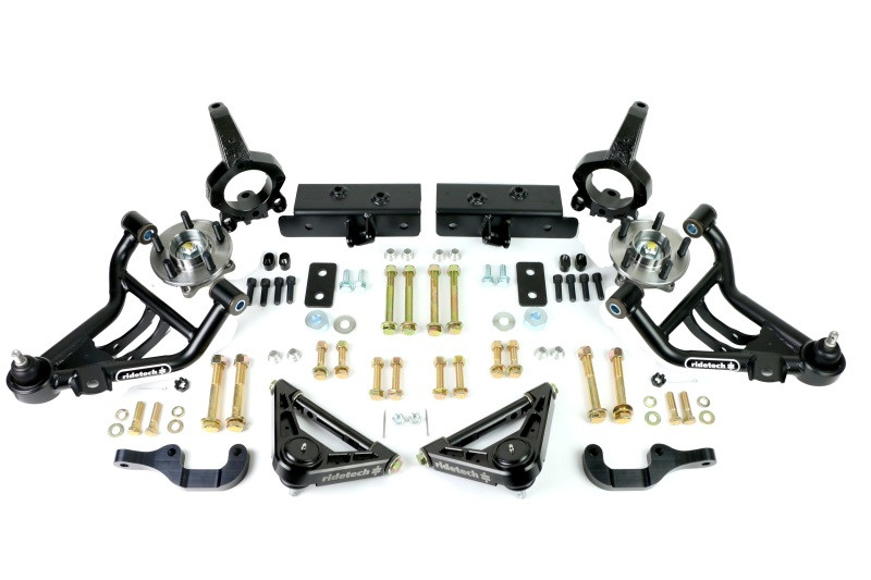 Ridetech 79-93 Ford Mustang w/ Stock K-Member Front SLA Suspension System - 12122600
