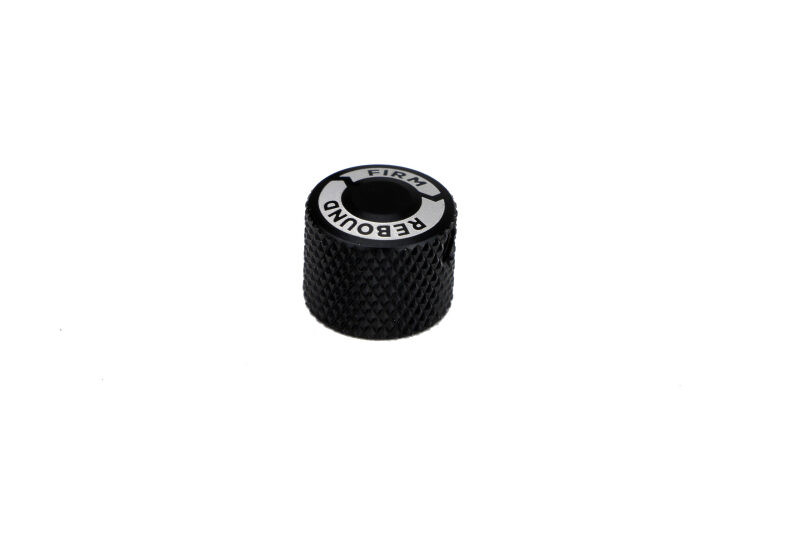 Ridetech Short Rebound Knob for HQ Shocks - Aluminum - Black - 210-35-199-2
