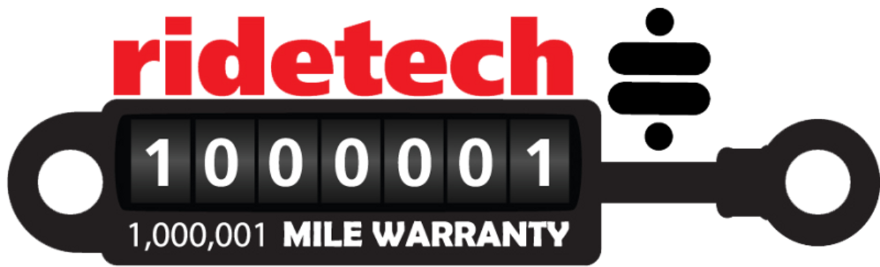 Ridetech TQ Series CoilOver Shock 4.1in Travel 2.5in Coil Triple Adjustable Eye/Eye Mounting - 24349901