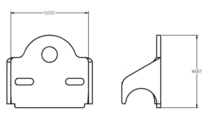 Ridetech Big Bridge Upper Airspring Mount - 90000273