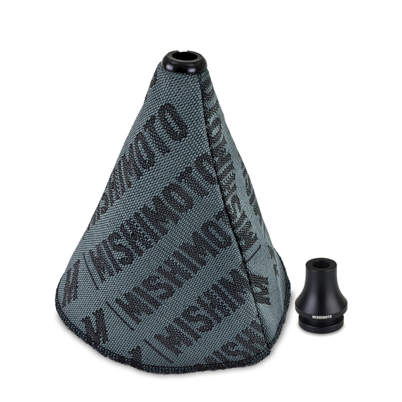 Mishimoto Shift Boot Cover + Retainer/Adapter Bundle M12x1.25 Black - MMB-RECO-BK