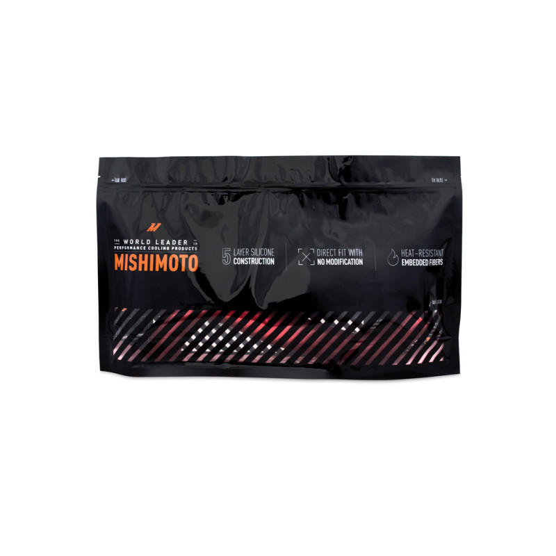 Mishimoto 2022+ Honda Civic 1.5T Silicone Coolant Hose Kit - Black - MMHOSE-CIV-22BK