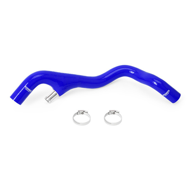 Mishimoto 05-07 Ford F-250/F-350 6.0L Powerstroke Lower Overflow Blue Silicone Hose Kit - MMHOSE-F2D-05EBL